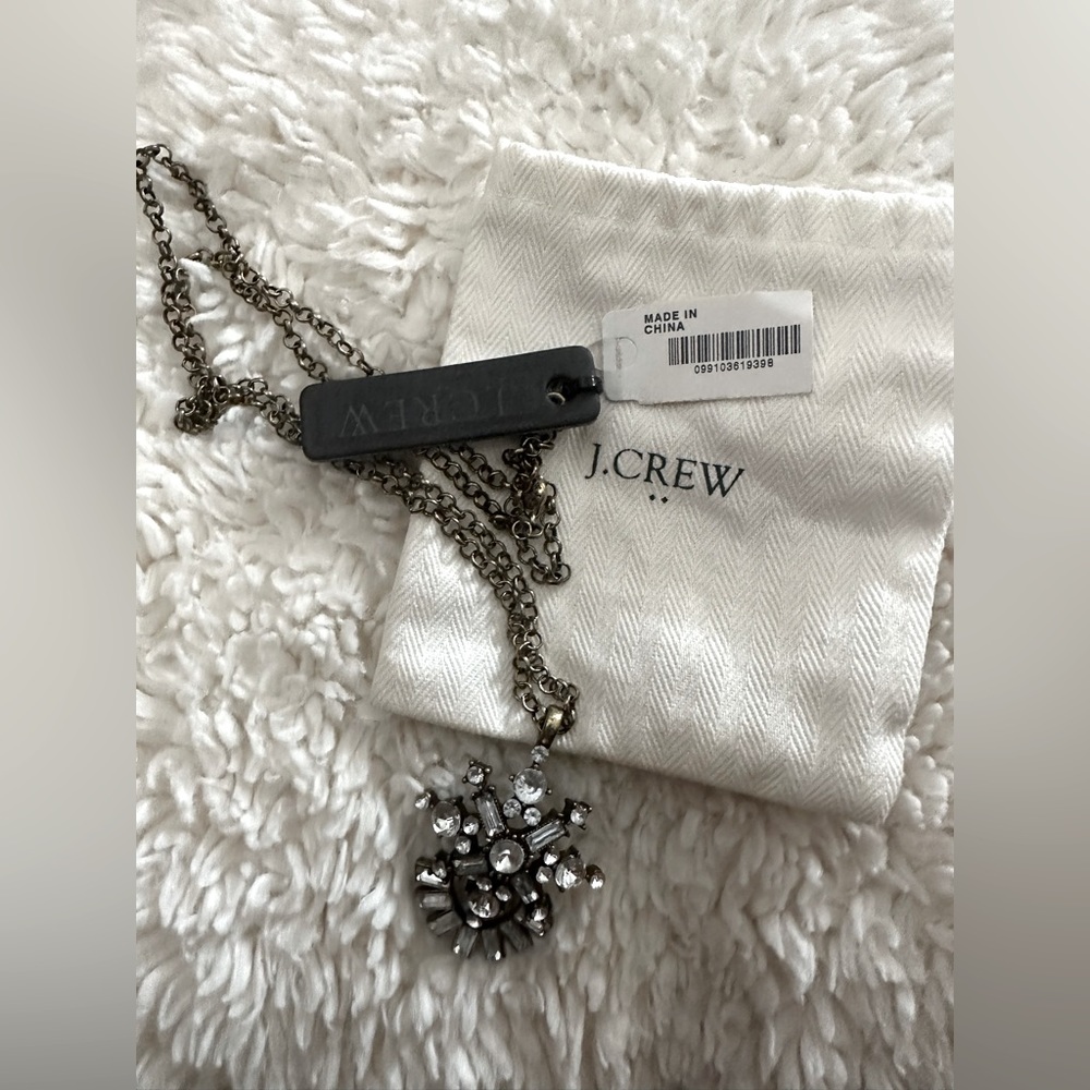 J. Crew  Rhinestone Necklace